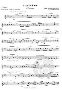 Clair de lune von Claude Debussy (Download) 