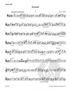 Sonate in A - Mélancolie von César Franck (Download) 