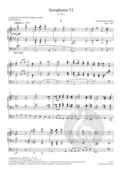 Ausgewählte Orgelwerke: Symphonie 6 op. 42,3 von Charles-Marie Widor im Alle Noten Shop kaufen