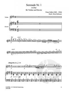 Serenade Nr. 1 A-Dur von Franz Drdla 