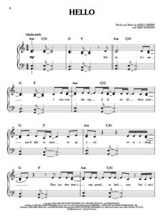 Easy Piano Play-Along Vol. 4: Adele 