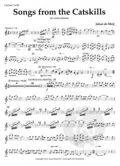 Songs From The Catskills (Johan de Meij) 