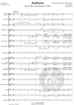 Andante von Felix Mendelssohn Bartholdy (Download) 