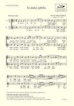 In Dulci Jubilo (Michael Praetorius) 