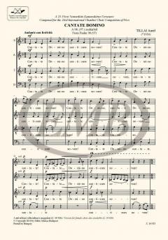 Cantate Domino (Aurél Tillai) 