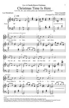Christmas Time Is Here (Vince Guaraldi) 