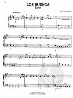 12 Piazzolla Tangos for Easy Piano 