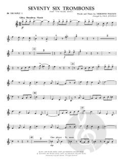 Seventy Six Trombones From The Music Man (Paul Jennings) 