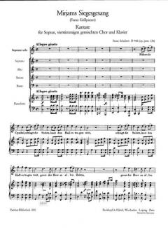 Mirjams Siegesgesang op. post. 136 D 942 (Franz Schubert) 
