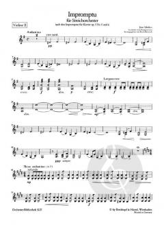 Impromptu von Jean Sibelius 