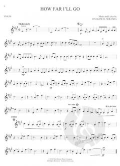 Moana (Violin) von Miranda Lin-Manuel im Alle Noten Shop kaufen