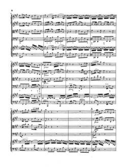 Konzert Nr. 4 in A-Dur BWV 1055 von Johann Sebastian Bach für Cembalo und Streichorchester im Alle Noten Shop kaufen (Partitur)