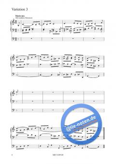 Andante mit acht Variationen von Johann Christian Heinrich Rinck 
