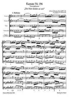 Der Herr denket an uns von Johann Sebastian Bach 