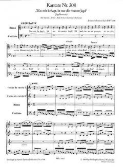 Was mir behagt, ist nur die muntre Jagd von Johann Sebastian Bach 