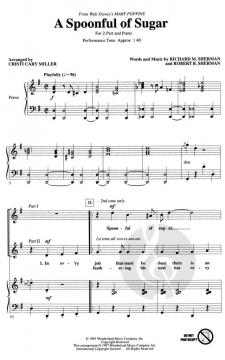 A Spoonful Of Sugar (Mary Poppins) - 2-Part 