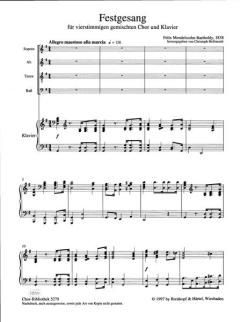 Festgesang MWV E 2 (Felix Mendelssohn Bartholdy) 