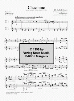 Chaconne von J.S. Bach 