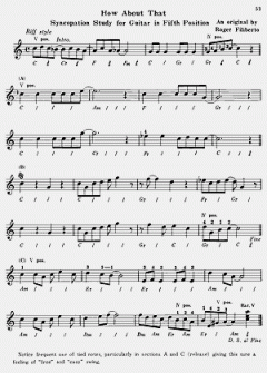 Deluxe Guitar Position Studies von Roger Filiberto 