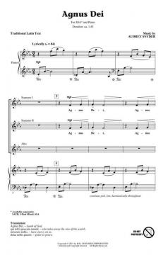 Agnus Dei von Audrey Snyder (Download) 