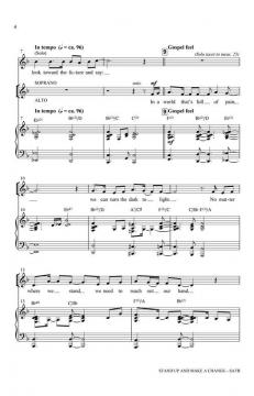 Stand Up And Make A Change von Greg Jasperse (Download) 