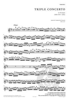 Tripelkonzert nach BWV 1064 von Johann Sebastian Bach 