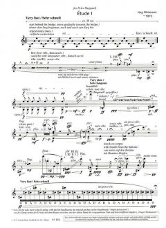 Études Heft 1 von Jörg Widmann 