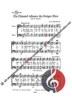 Die Himmel rühmen von Ludwig van Beethoven 