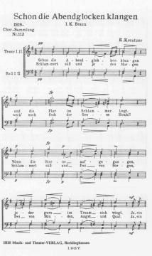 Chor der Landleute von Bedrich Smetana 