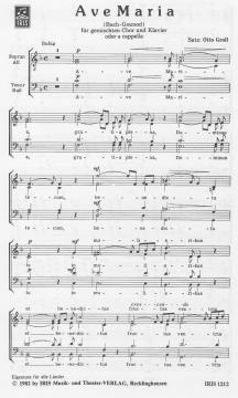 Ave Maria von Johann Sebastian Bach 