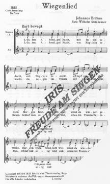 Wiegenlied (Johannes Brahms) 