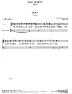 Israel in Egypt HWV 546 von Georg Friedrich Händel (Download) 