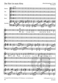 Hochedlinger: Du bleibst auf ewig. Sechs Psalmen (Alfred Hochedlinger) 