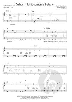 Andrea Berg Songbuch 