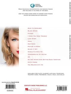 Instrumental Play-Along For Clarinet von Taylor Swift 