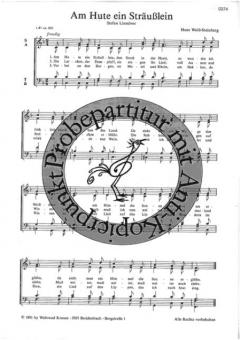 Am Hute ein Sträusslein (Hans Weiss-Steinberg) 