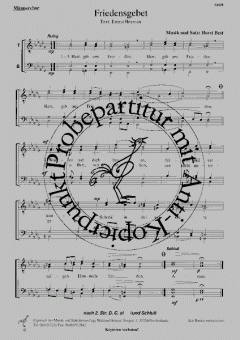 Friedensgebet (Horst Best) 