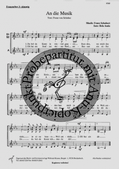 An die Musik (Franz Schubert) 