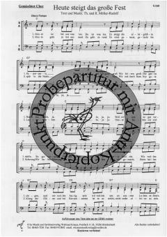Heute steigt das große Fest (R.+ Th. Möller-Rudolf) 