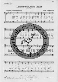 Lebensfreude, frohe Lieder (Georg Hilfrich) 