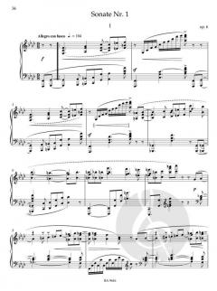Sämtliche Klaviersonaten, Band 1 von Alexander Skrjabin im Alle Noten Shop kaufen