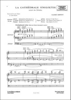 La Cathedrale Engloutie (Estrait Du Premer Livre) von Claude Debussy 