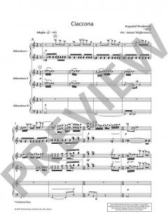 Ciaccona - In memoriam Giovanni Paolo II von Krzystof Penderecki 