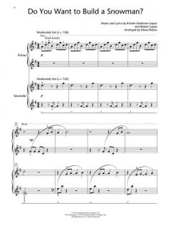 Frozen Piano Duets 