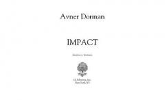 Impact von Avner Dorman 