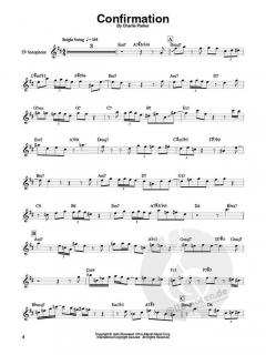 Saxophone Play-Along Vol. 5: Charlie Parker 