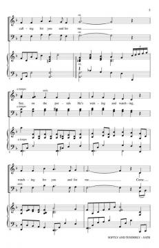 Softly And Tenderly von Will L. Thompson 