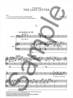 The Last Letter von Nico Muhly 