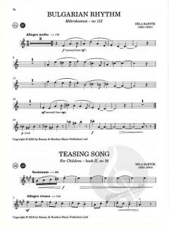 Bartók for Clarinet von H. Davies 