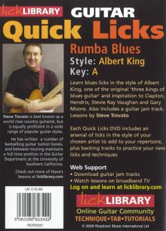 Rumba Blues - Quick Licks von Albert King 